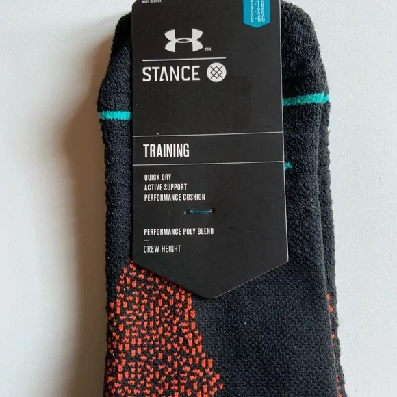 Stance Under Amour crew socks, large - Picture 3 of 6